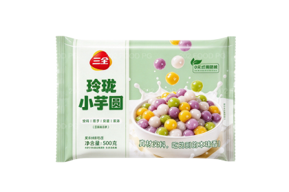 San Quan Taro Ball Small 三全玲珑小芋圆紫薯香芋红薯抹茶 500gm（VIP会员价：RM9.80）